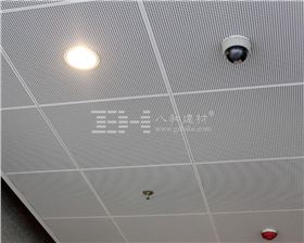 沖孔鋁蜂窩板應用案例