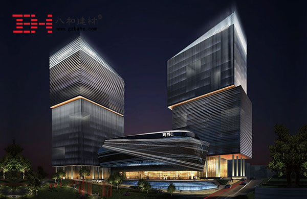 【施工現場】廣州國際時尚中心寫字樓鋁天花吊頂安裝