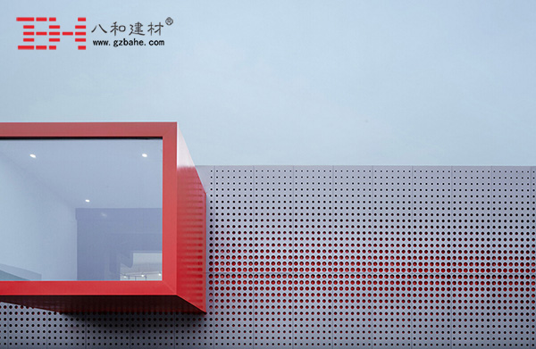 北京經開智匯園新媒體展示中心-外墻金屬穿孔板3 北京經開智匯園新媒體展示中心-外墻金屬穿孔板3