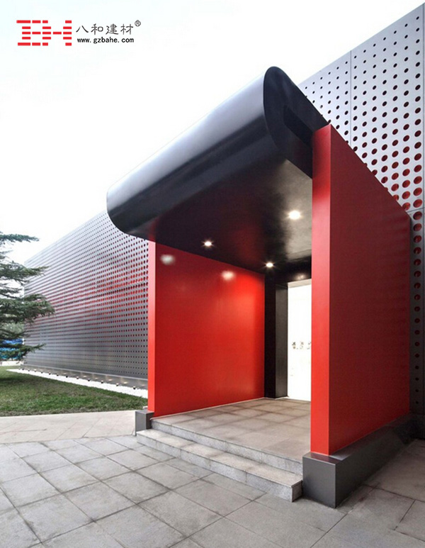北京經開智匯園新媒體展示中心-外墻金屬穿孔板4 北京經開智匯園新媒體展示中心-外墻金屬穿孔板4